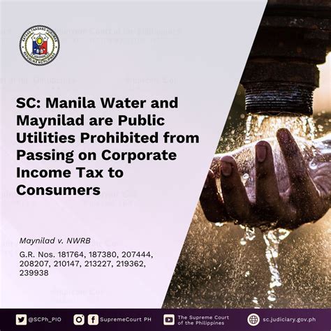 nawasa vs maynilad|Supreme Court imposes massive fines on Maynilad, Manila Water, MWSS.